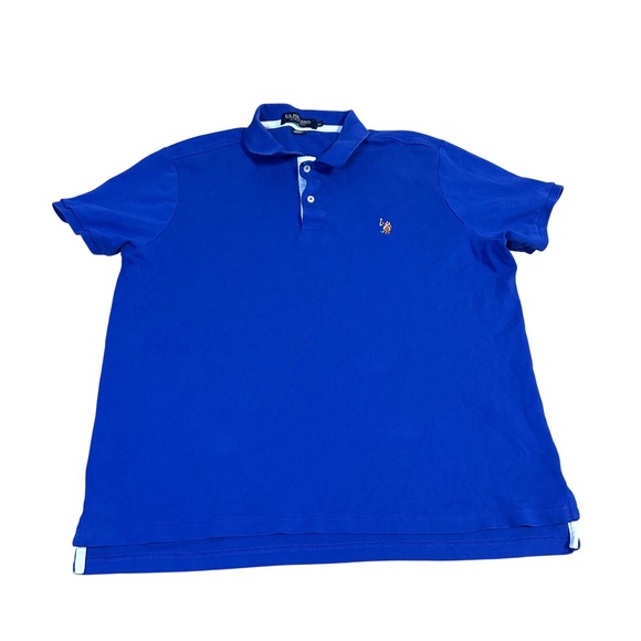 U.S. Polo Assn. Other - US Polo Assn Mens Royal Blue Luxurfeel Polo Shirt XL Short Sleeve Logo